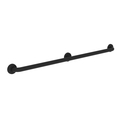 Newport Brass 45" L, Contemporary, Solid Brass, 42" Grab Bar in Flat Black, Flat Black 990-3942/56